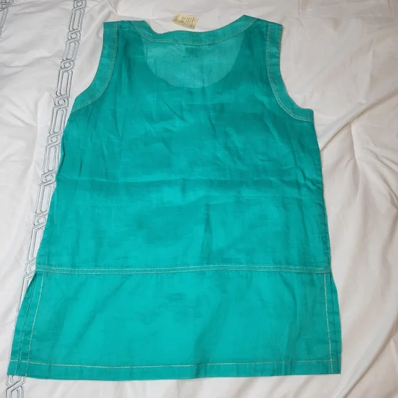 Vintage Crisca Western Germany Lagoon Scoop Sleeveless Tank - Picture 4 of 5